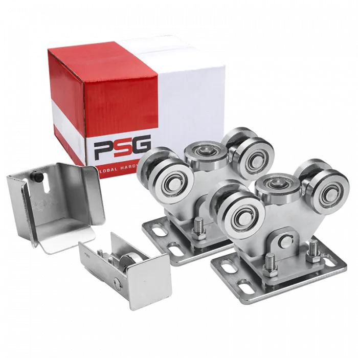 Pacchetto carrello PSG 60.00P.80 per cancelli scorrevoli per binario 80x80x5 mm