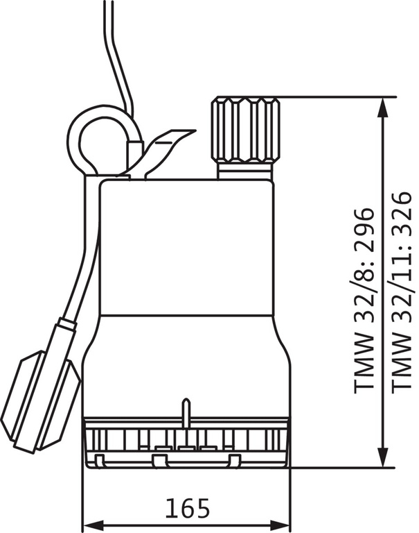 Wilo-Drain TMW 32/8 dirty water drainage pump