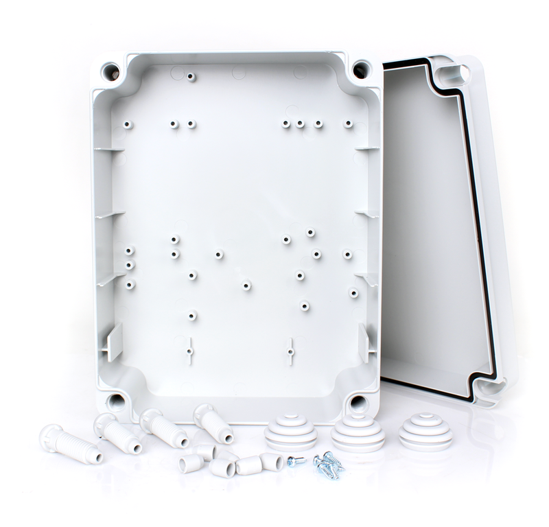 Genius G-Bat 400 set for 8m double-leaf gates (lamp + foot + bumpers + Wi-Fi module)