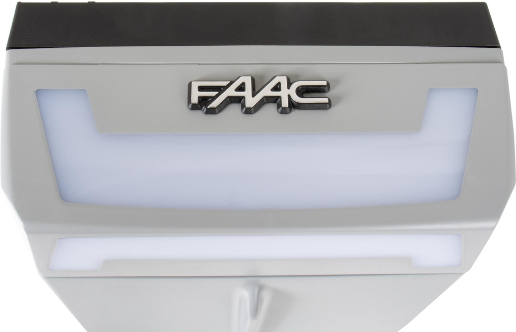 Kit de motorisation de porte de garage FAAC D1000 FDS avec rail en Kevlar de 3m en deux parties