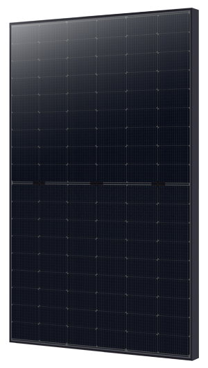  Photovoltaikmodul Mono-Si N-Typ 425Wp 2x54pcs, 182mm, bifacial, 130cm Kabel, EVO2, Wirkungsgrad von 21,8%, 20,5kg, Black Pro.