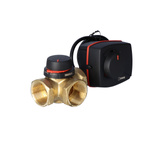 Conjunto: válvula de 3 vías VRG131 DN32 y actuador ARA 661, 230 V CA