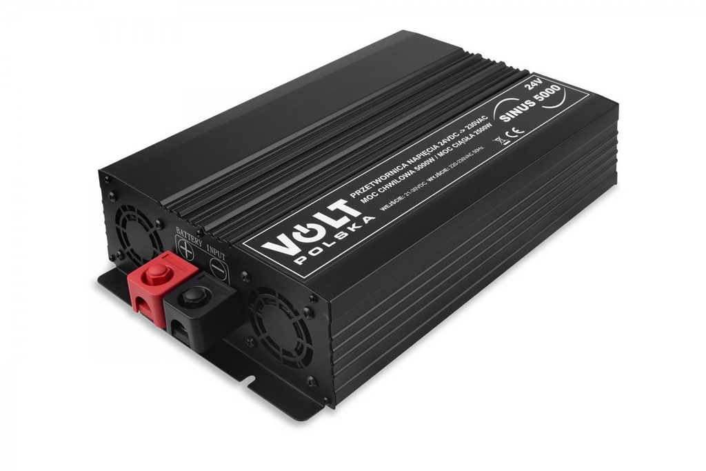 VOLT POLSKA Sinus 5000 24V / 230V 2500/5000W inverter