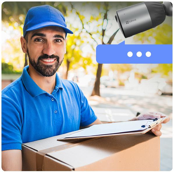 Cameră IP EZVIZ CS-BC1C - Supraveghere wireless în calitate Full HD