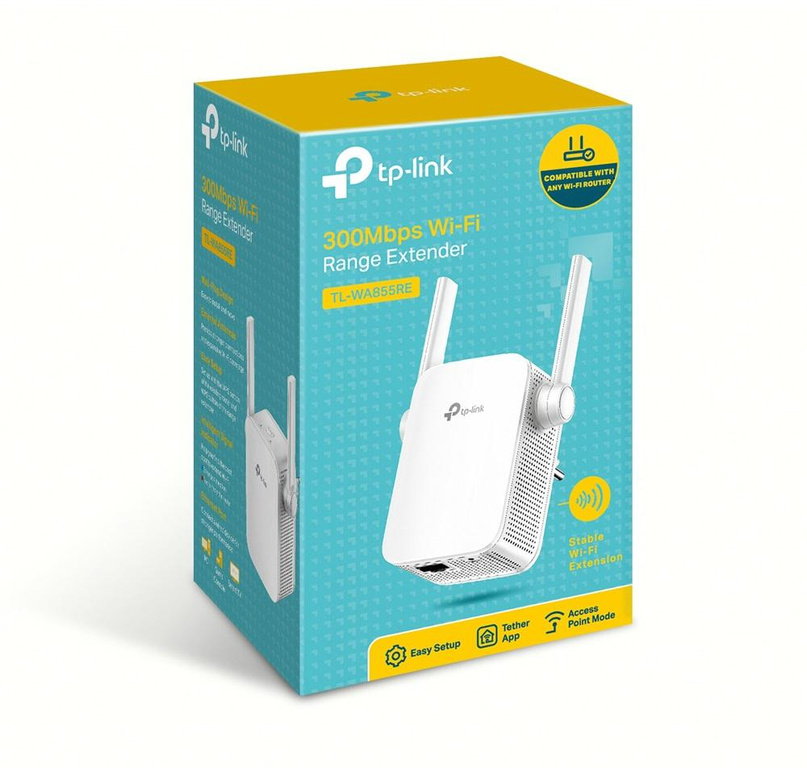 Répéteur booster de signal Wi-Fi TP-Link TL-WA855RE