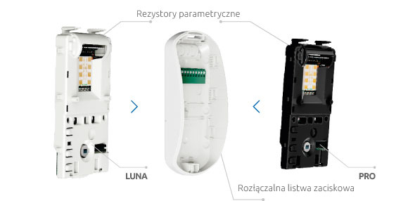 DÉTECTEUR DE MOUVEMENT SATELLITE PIR SLIM-PIR-LUNA