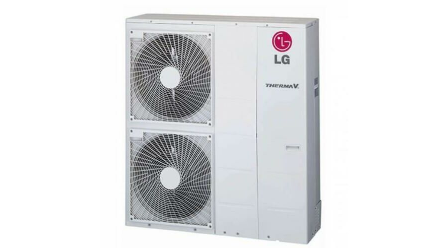 Pompe à chaleur à source d'air, type monobloc, LG THERMA V R32, 12 kW, triphasée, 400V, HM123MR.U34.