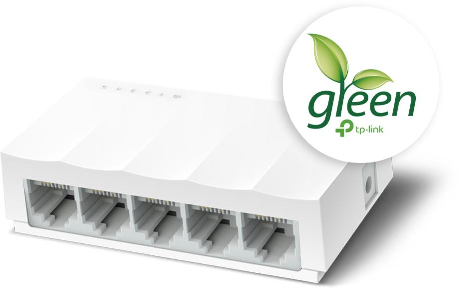 Switch TP-Link LS1005 5 ports 10/100 Mbps pour la maison et le petit bureau