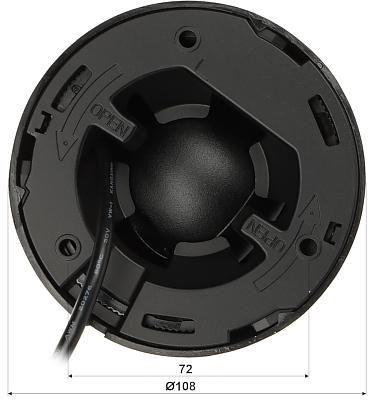 CAMÉRA IP DAHUA IPC-HDW1431S-0280B-S4-NOIR