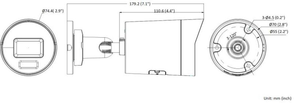 HIKVISION IP KAMERA DS-2CD2046G2H-IU(2.8mm)(eF)