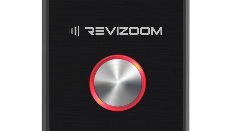 Video-Türsprechanlage REVIZOOM RM-T471HD BLACK/RC-411HD-C