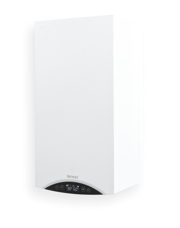 MiniMax Eco GCO-DP-13-10 gas boiler - energy-efficient, dual-purpose boiler with open combustion chamber