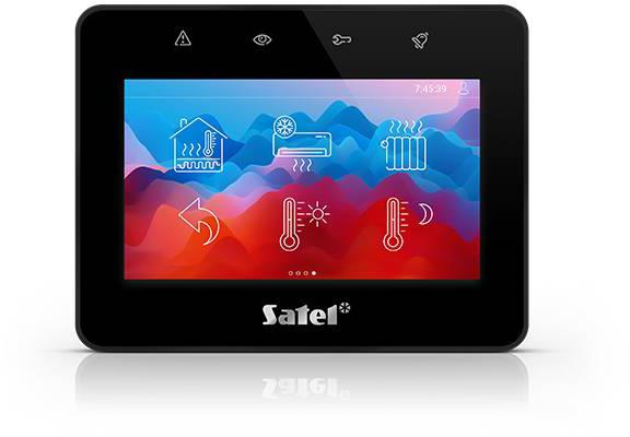 Manipolatore SATEL con touch screen da 4,3" INT-TSG2R-B nero