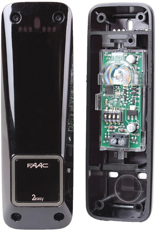 Opérateur FAAC S418 24V pour portails à deux vantaux jusqu'à 5,4 mètres de longueur de vantail