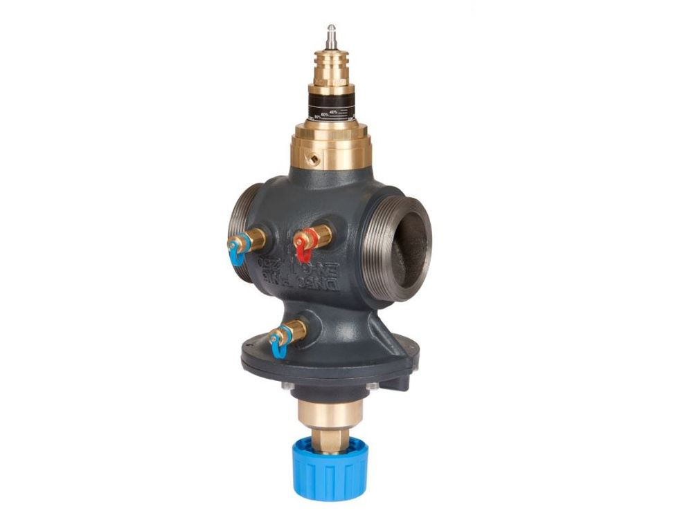 Valvola automatica multifunzione AB-QM con nippli di misura DN40