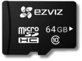 Ezviz 64GB High Endurance microSD memory card for monitoring (carte mémoire microSD haute endurance pour la surveillance)