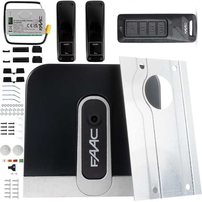 Kit Cyclo C720 FDS - FAAC 24V pour portails coulissants 400kg
