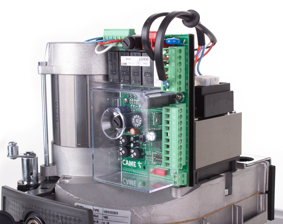 CAME FAST Plus SPACE – zestaw 230V do bram skrzydłowych do 2,3 m i 300 kg