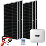 10 kWp Complete HYBRID PV Kit Huawei Sun2000-10KTL 3-phase, WIFI, 18x JaSolar 560Wp, cables 100m, connectors, meter