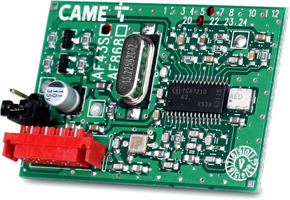 CAME BX STRONG TOP automation set for 800 kg sliding gates