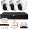 BCS Point IP Surveillance Kit 3x Camera BCS-P-EIP14FSR3 DVR with 1TB drive