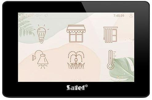 SATELLITE TOUCH SCREEN KEYPAD 7" INT-TSH2-B BLACK