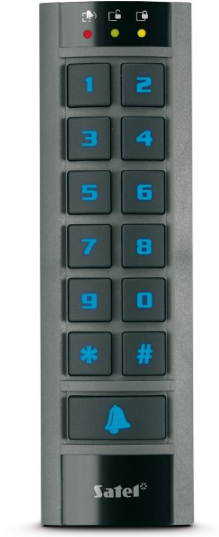 Toetsenbord SATEL met lezer ACCO-SCR-BG