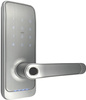 Door handle with access controller EURA ELH-01H4 silver