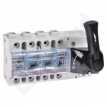 Vistop 160 amp four-pole disconnect switch with front drive red