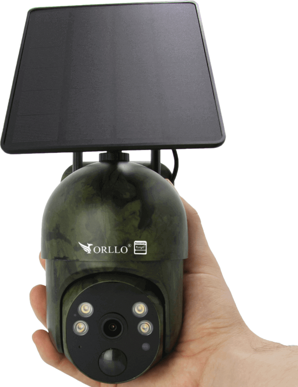 Orllo Drahtlose 4G LTE PTZ IP Kamera mit Solarpanel ORLLO TZ1 MORO