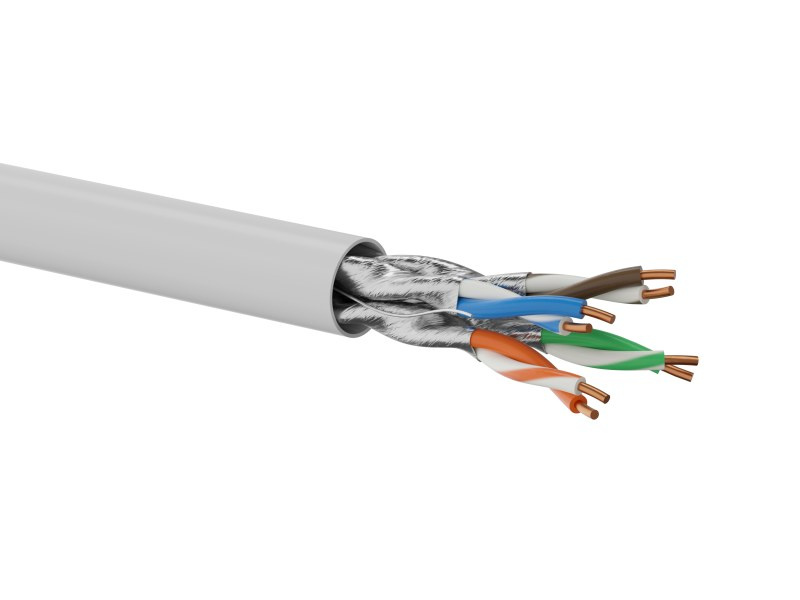 U/FTP Kat.6A LSOH 4x2x23AWG B2ca 500m - (10Gb/s) 25 Jahre Garantie, Qualitätsprüfung INTERTEK Labor (USA) ALANTEC