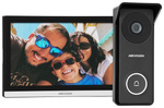 Hikvision DS-KIS313-P hibrid videó ajtóbejárati rendszer monitorral és ajtóállomással 4 vezetékes