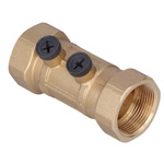 Antisifonventil klass EA. Med möjlighet till övervakning. Anslutningar med 1 1/4 invändig gänga