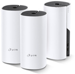 TP-Link Deco E4 Wi-Fi Mesh-system, uppsättning av 3 delar, heminternet