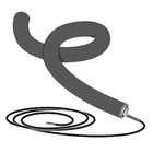 Kondensatavloppsslang KVR 10-10 F2040/AMS för värmepumpar 1 meter